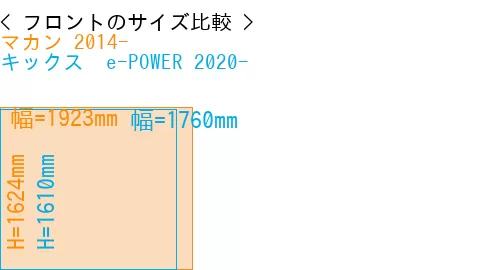 #マカン 2014- + キックス  e-POWER 2020-